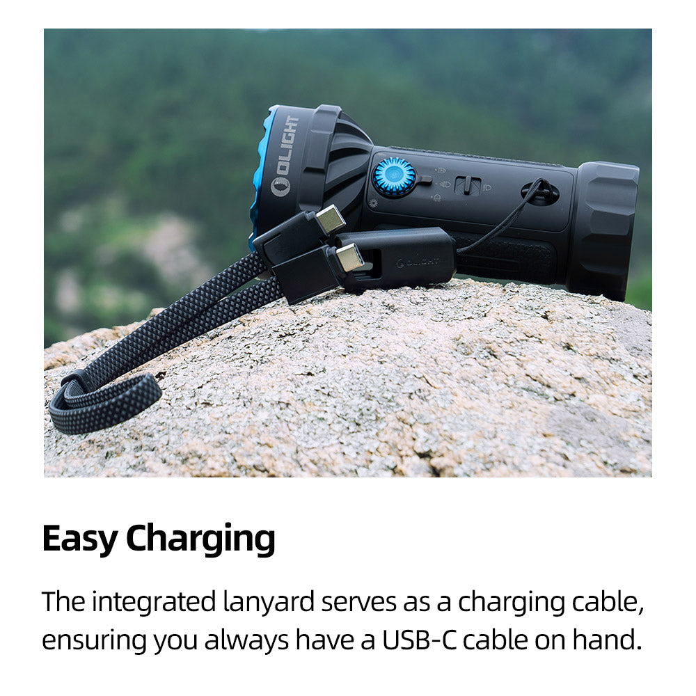 Marauder Mini 2 wrist strap that doubles as a USB-C charging cable