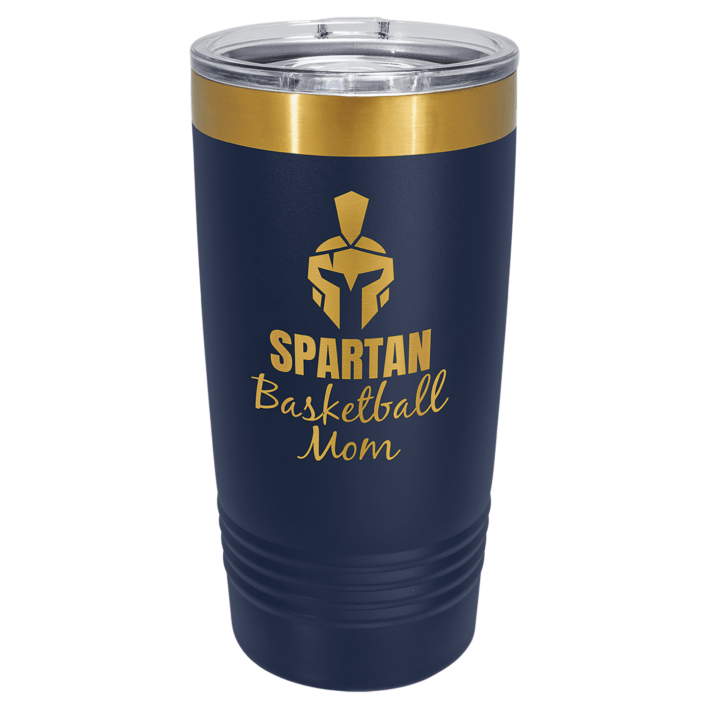 Polar Camel 20 oz. Bright Gold ION-Plated Ringneck Tumbler