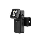 Olight Oclip 2 Ultra clip flashlight in Onyx Black, angled view with tilting head and clip