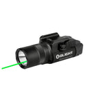 Olight Baldr Pro R weapon light with green laser in black