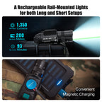 Olight Baldr Pro R 1,350 lumens, 200 meters, magnetic charging