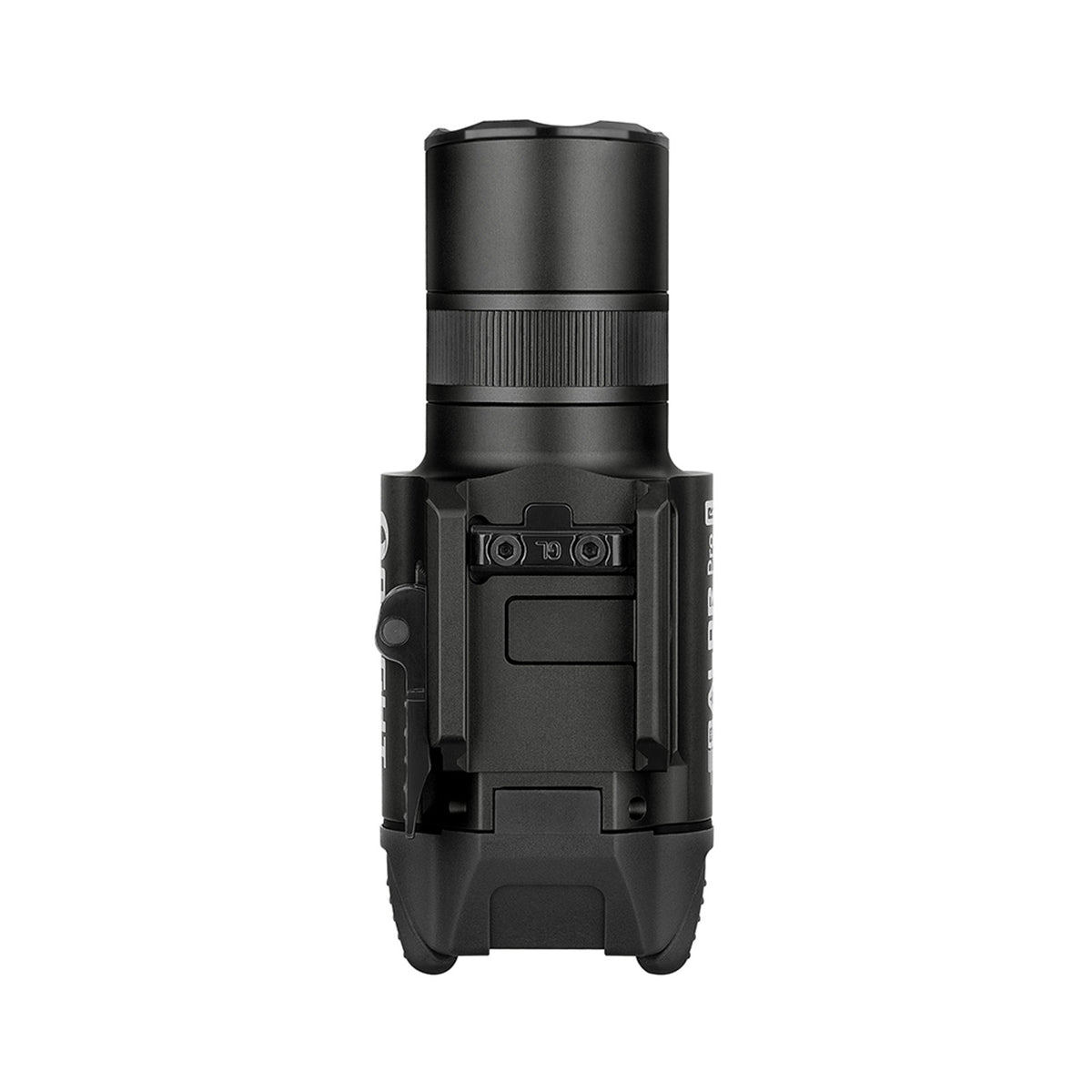 Olight Baldr Pro R, top view of the rail mount