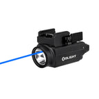 Olight Baldr S weapon light with blue laser in black