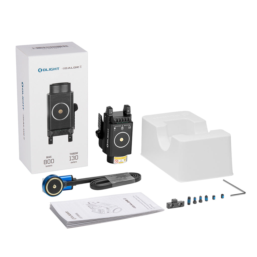 Olight Baldr S box contents