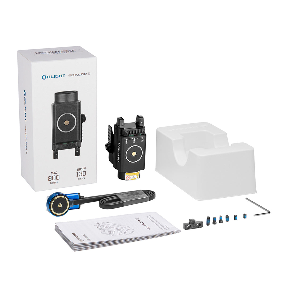 Olight Baldr S box contents