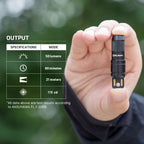 iMini 2 held in hand to show its small size