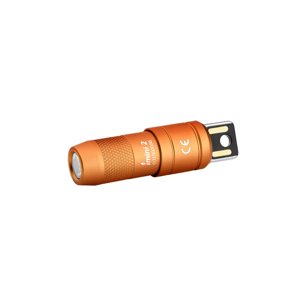 Olight iMini 2 keychain flashlight in Orange