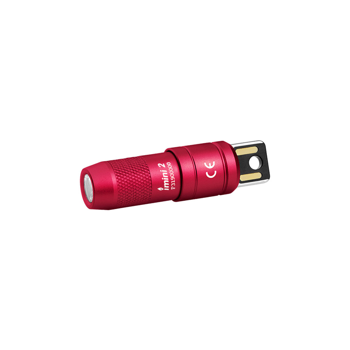 Olight iMini 2 keychain flashlight in Passionate Red
