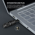 iMini 2 charging from the USB plug built into its magnetic cap
