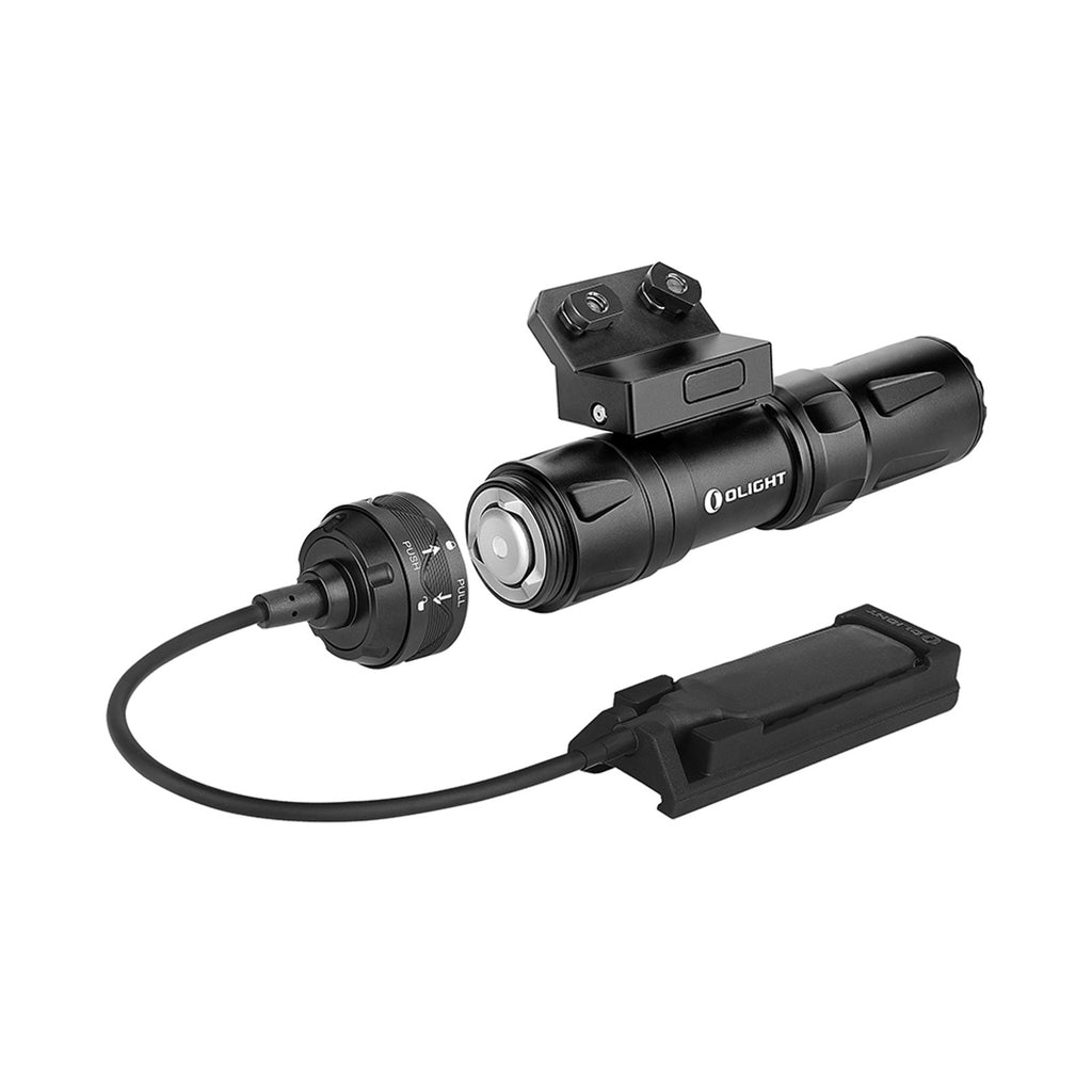 Olight Odin Mini with remote pressure switch and mount