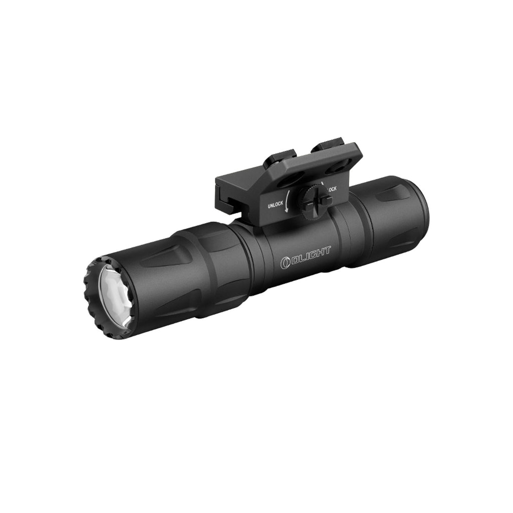 Olight Odin S rifle light, angled view
