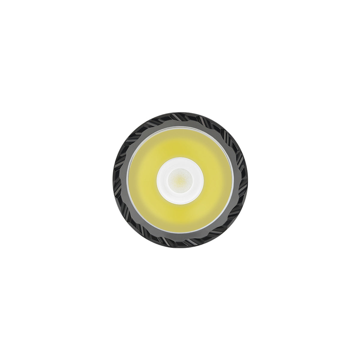 Olight Odin S, front view of the LED