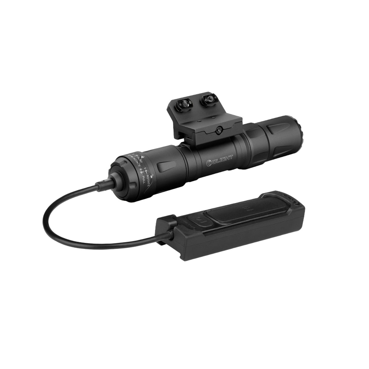 Olight Odin S with its remote pressure switch
