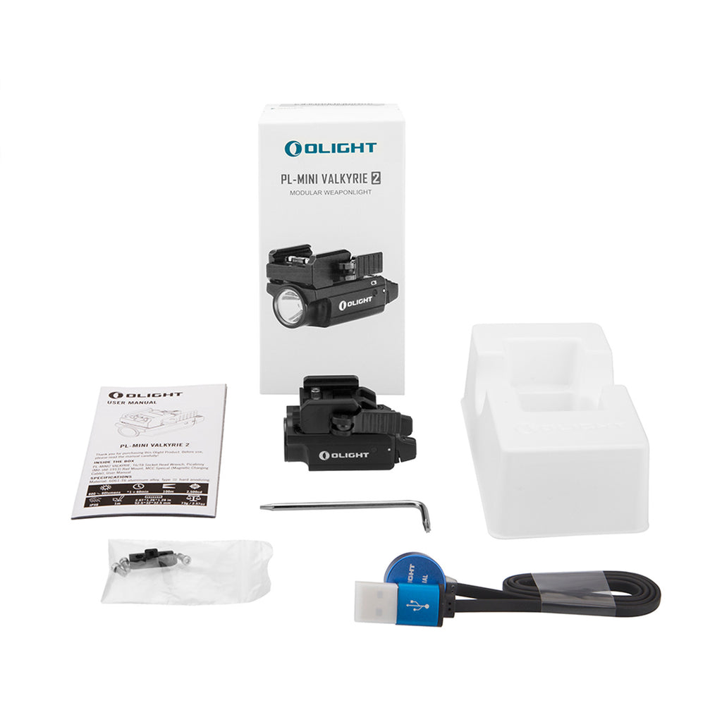 Olight PL-Mini 2 Valkyrie box contents