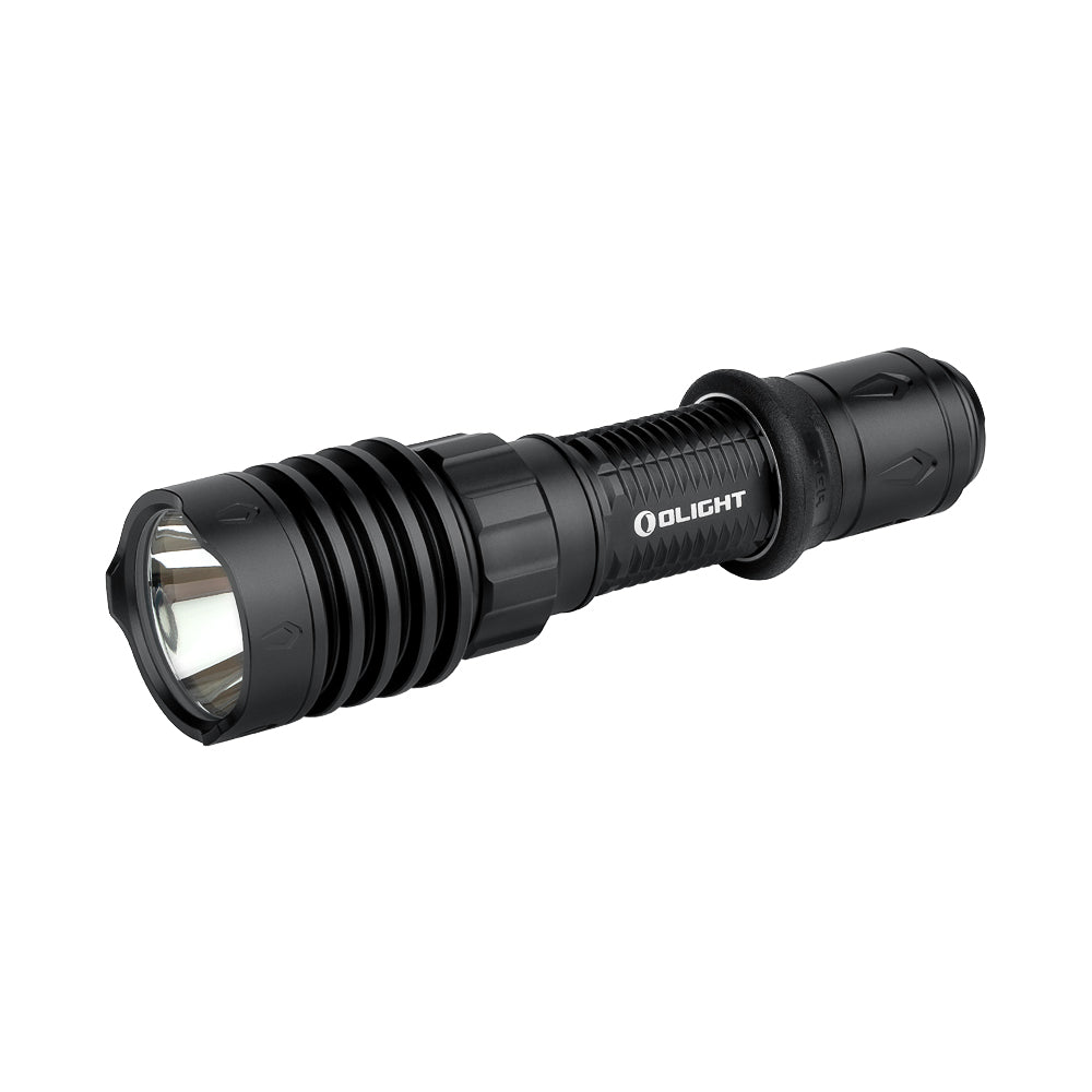Olight Warrior X 4 tactical flashlight in Matte Black