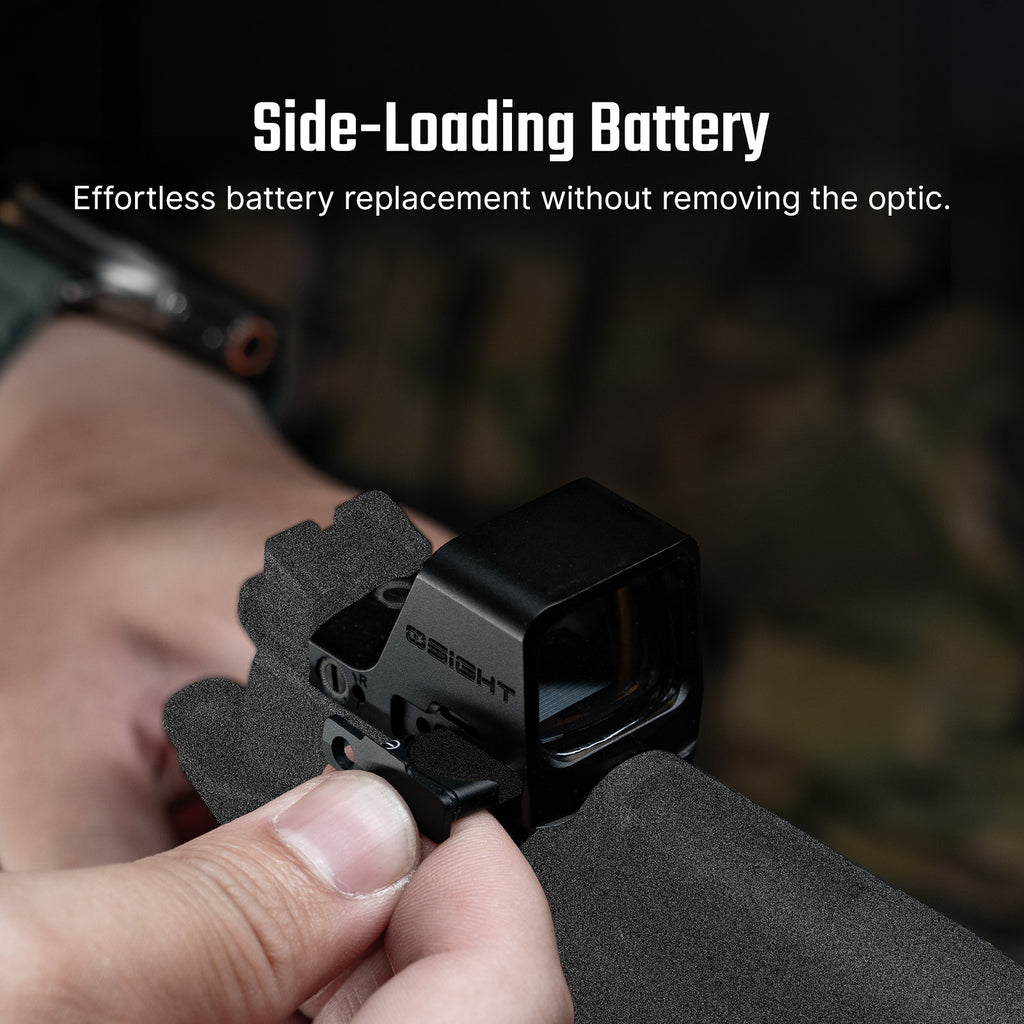 Olight Osight C side-loading battery