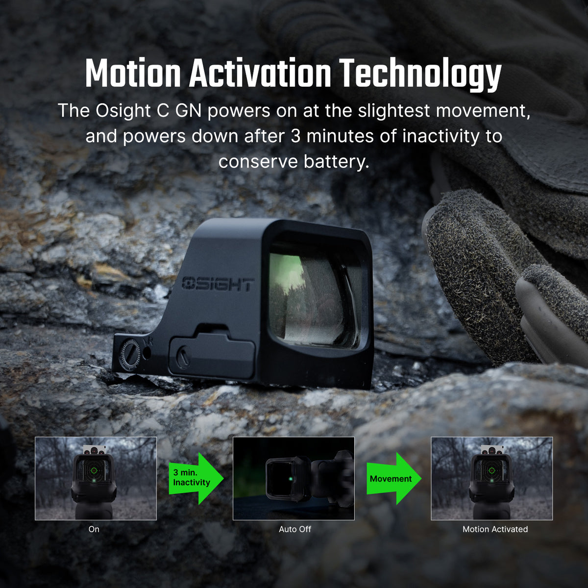 Olight Osight C motion activation
