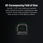 Olight Osight C 0.95 by 0.75 inch window