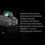 Olight Osight K multi-coated lens