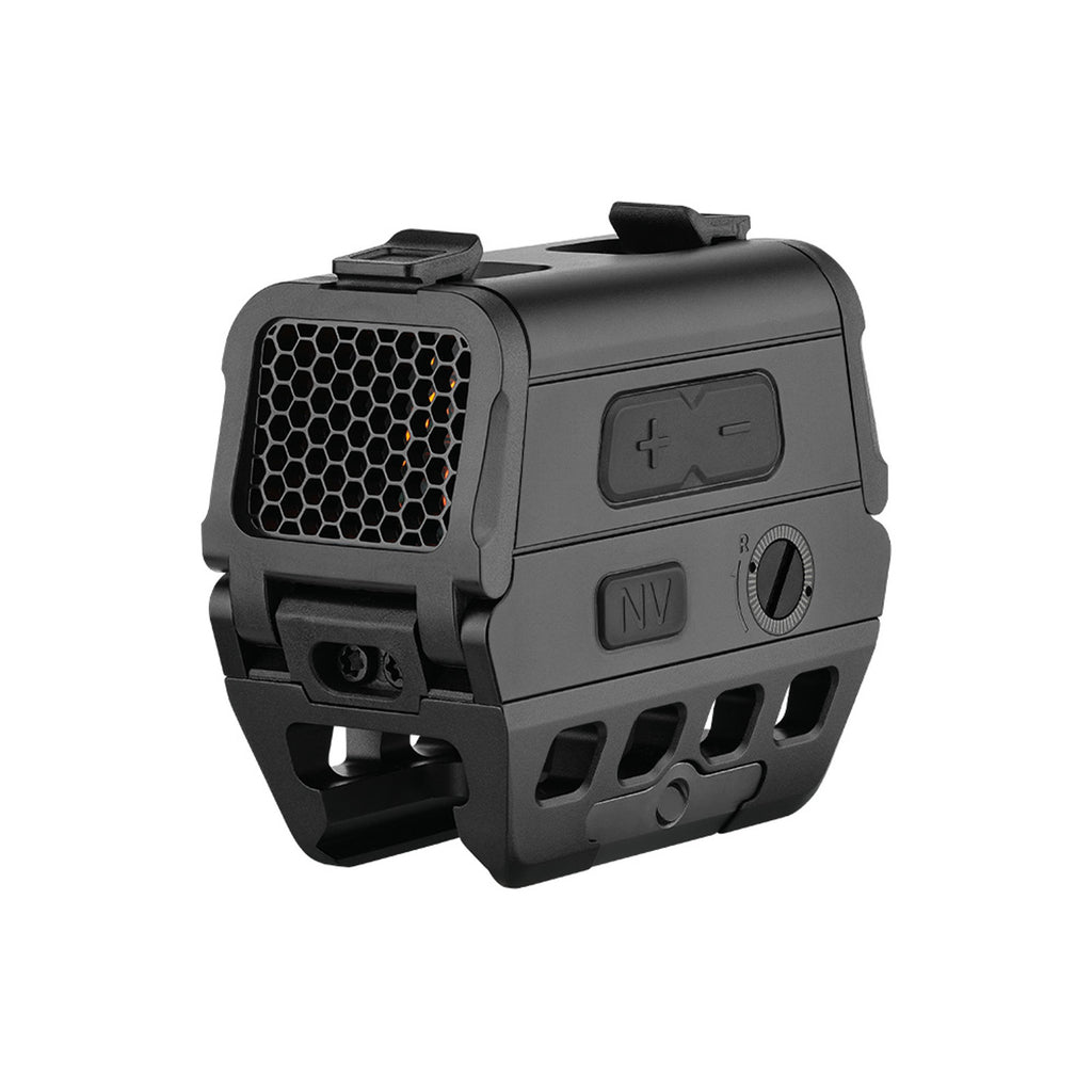 Olight Osight R with anti-reflective device installed