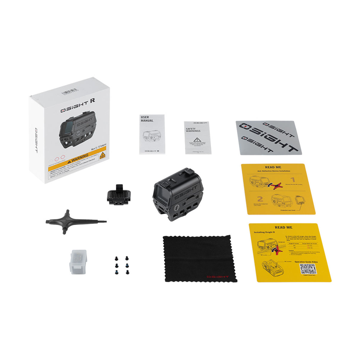 Olight Osight R box contents