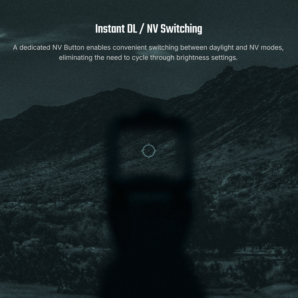 Olight Osight R daylight and night-vision switching