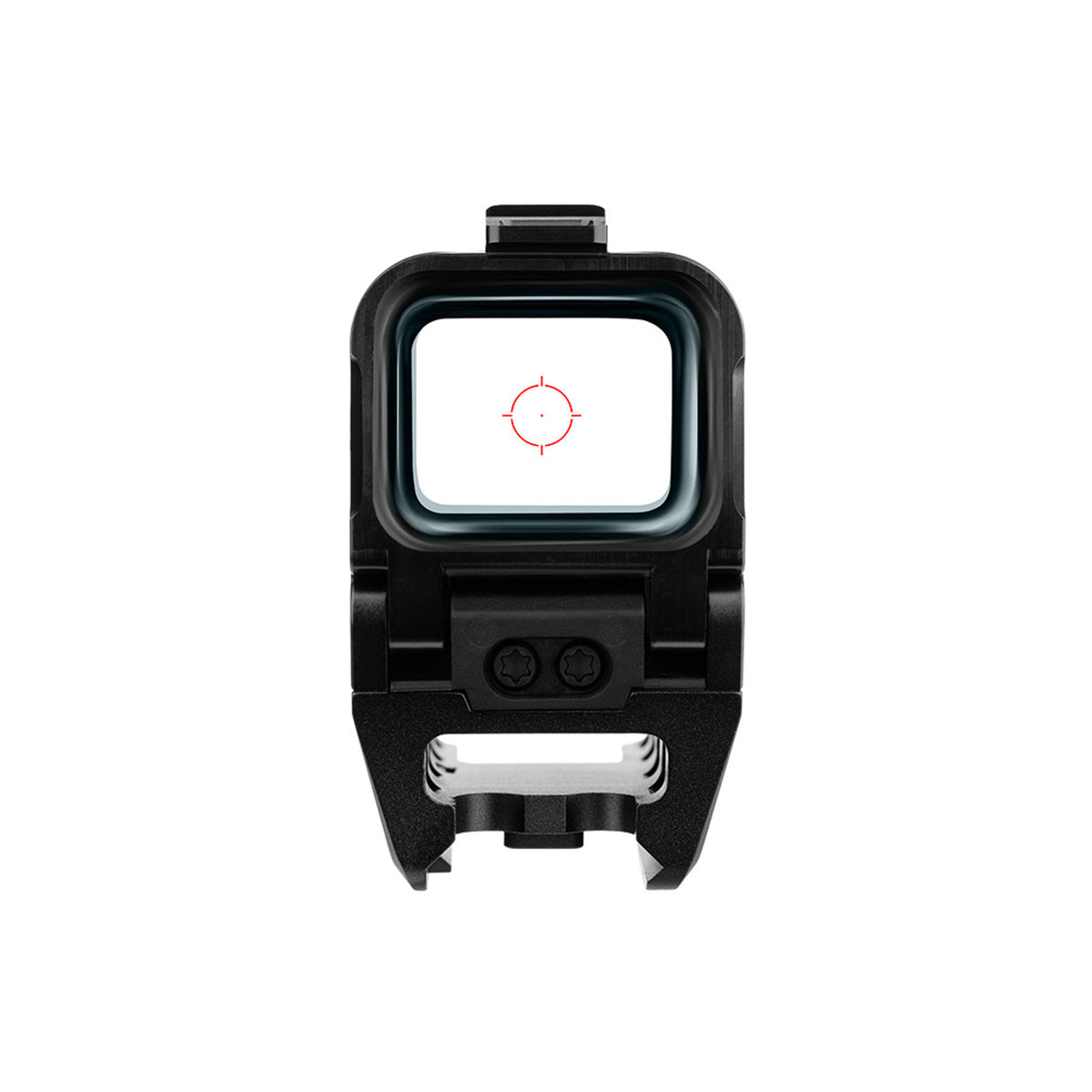 Olight Osight R, rear view of the reticle