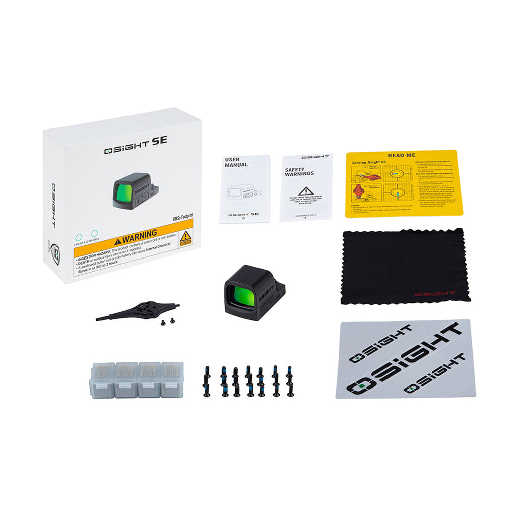 Olight Osight SE box contents