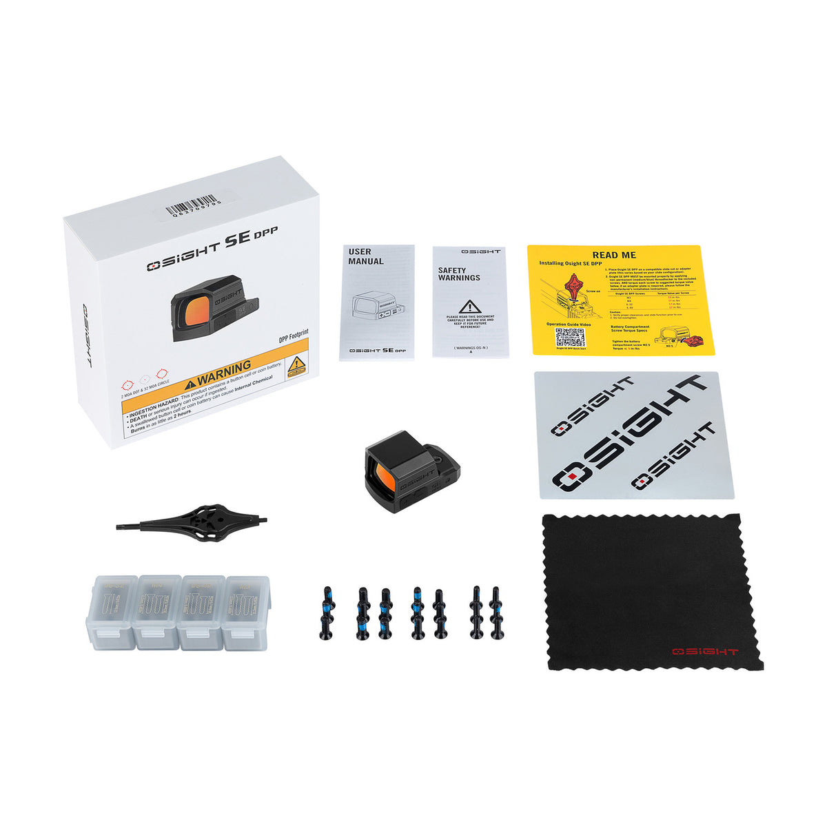 Olight Osight SE DPP box contents