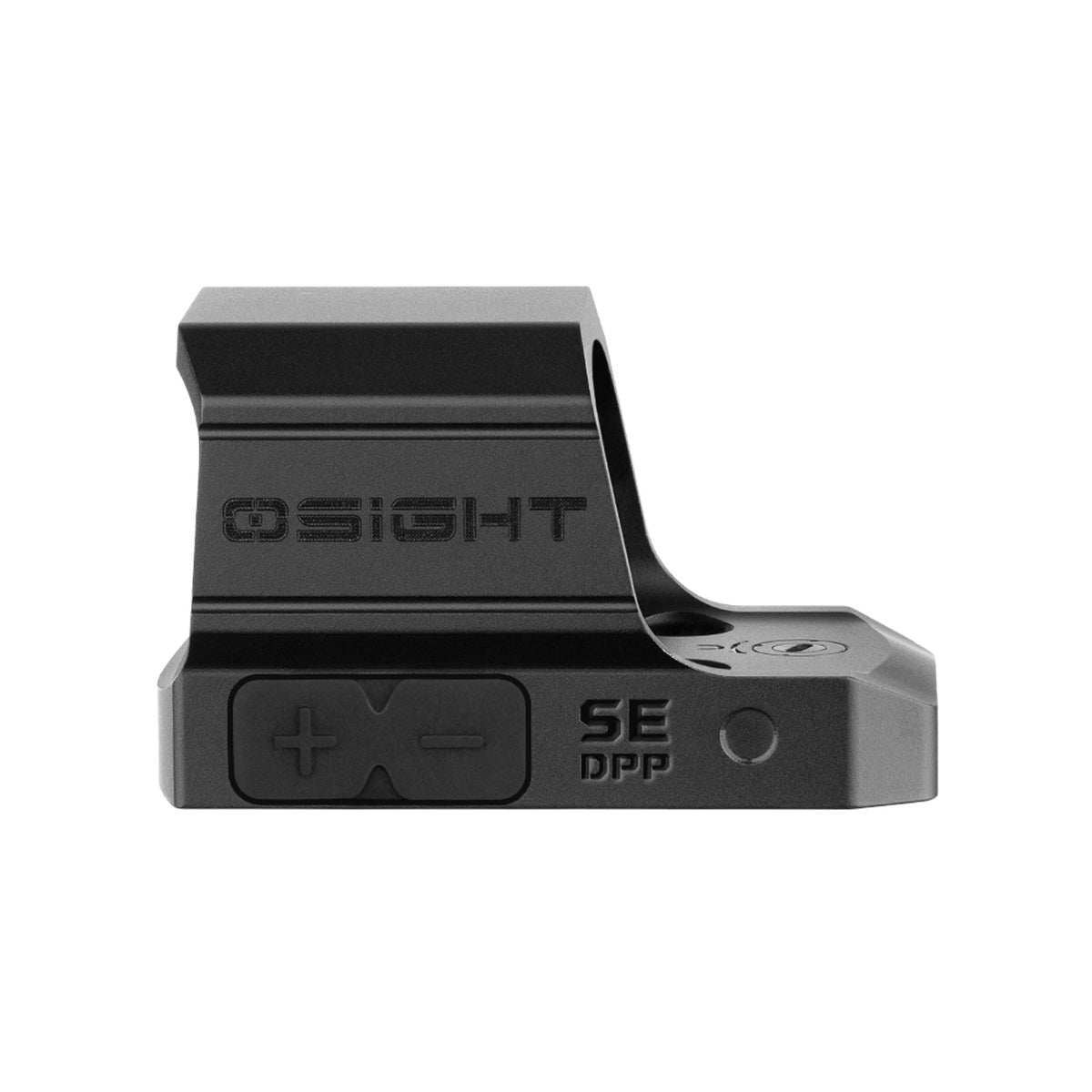 Olight Osight SE DPP, side view with brightness buttons