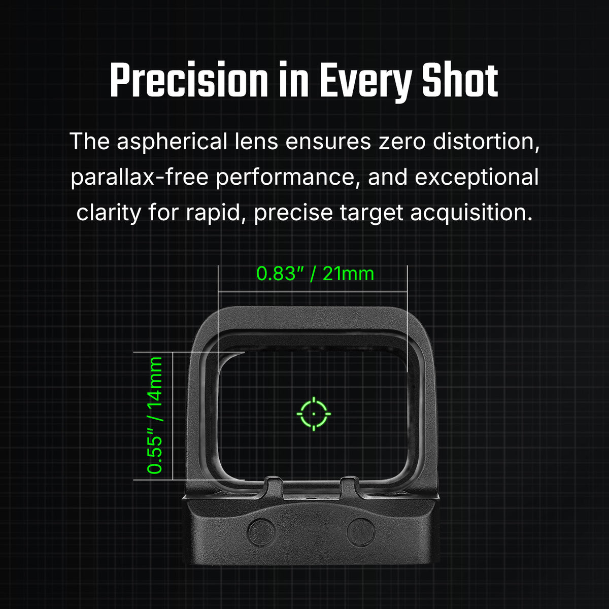Olight Osight SE lens and window