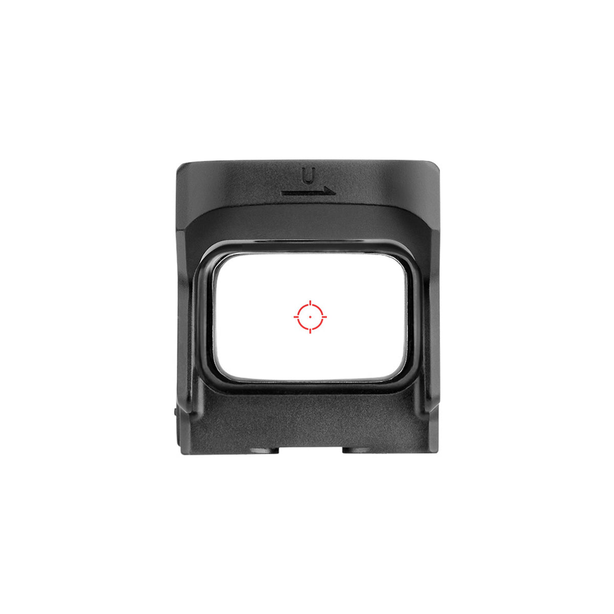 Olight Osight SE MOS, rear view of the reticle