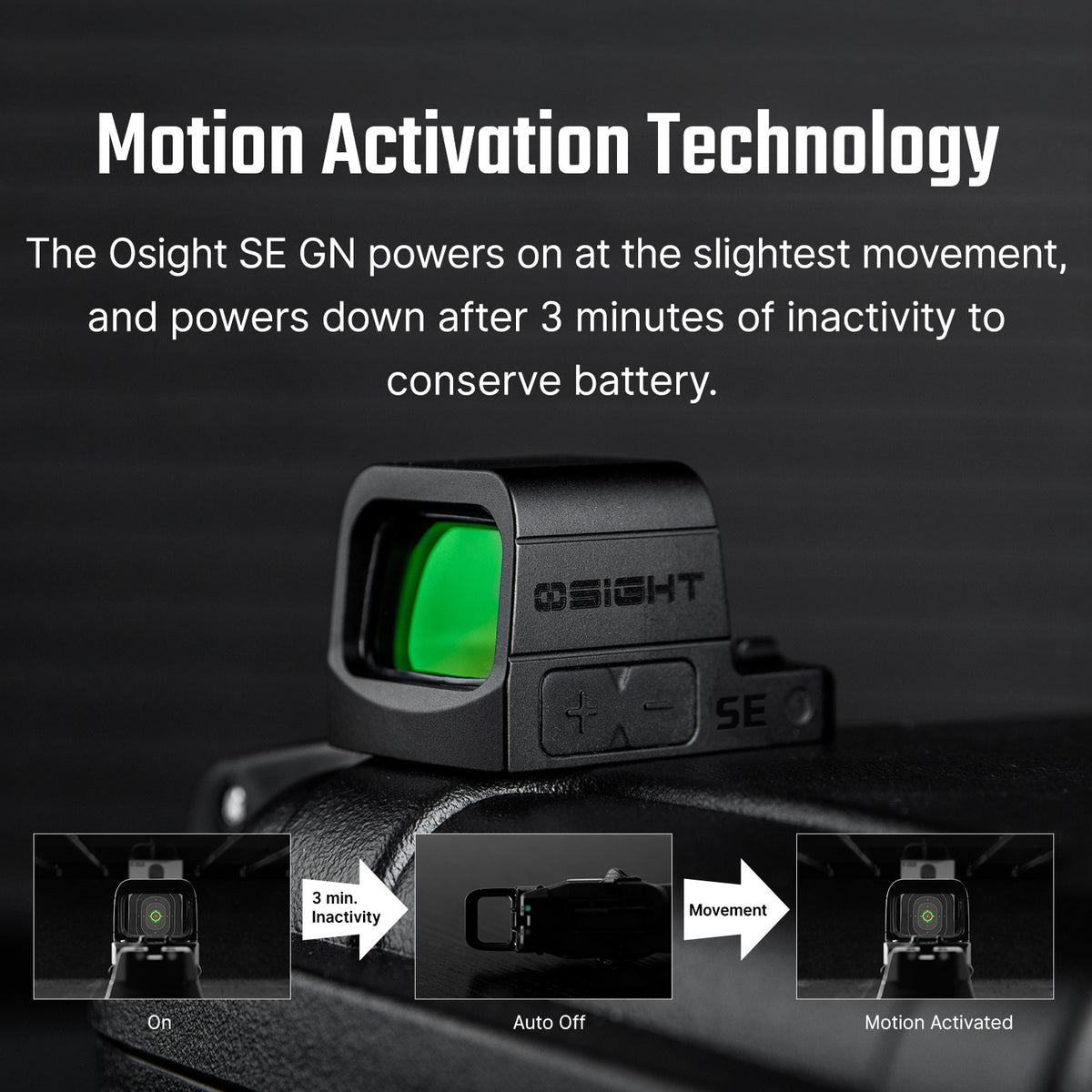Olight Osight SE motion activation