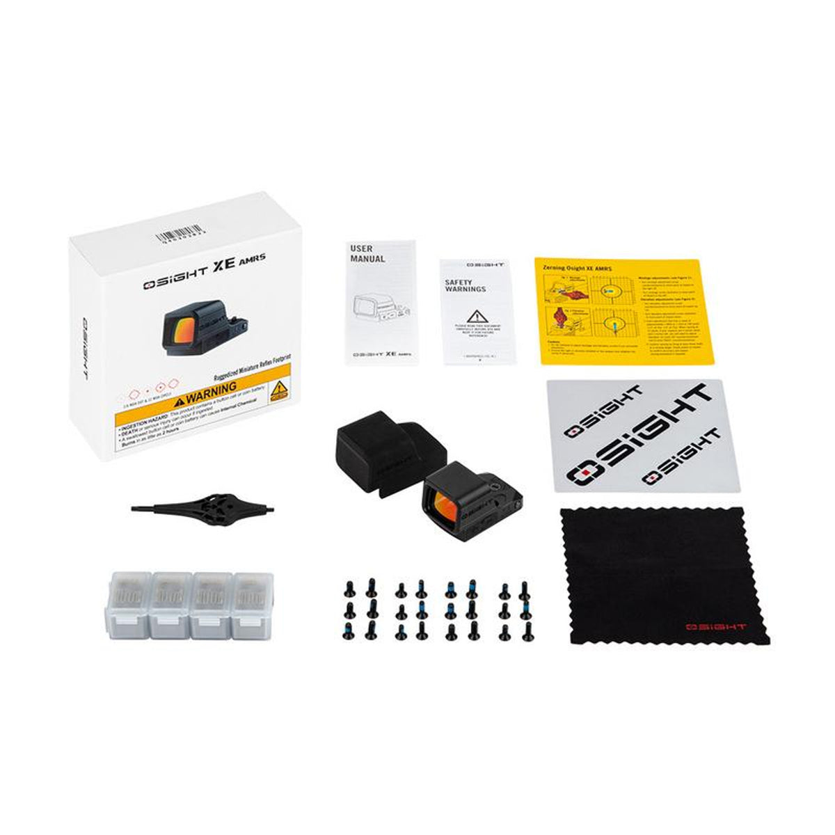 Olight Osight XE AMRS box contents