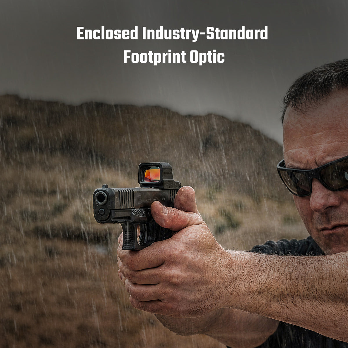 Olight Osight XE AMRS on a pistol