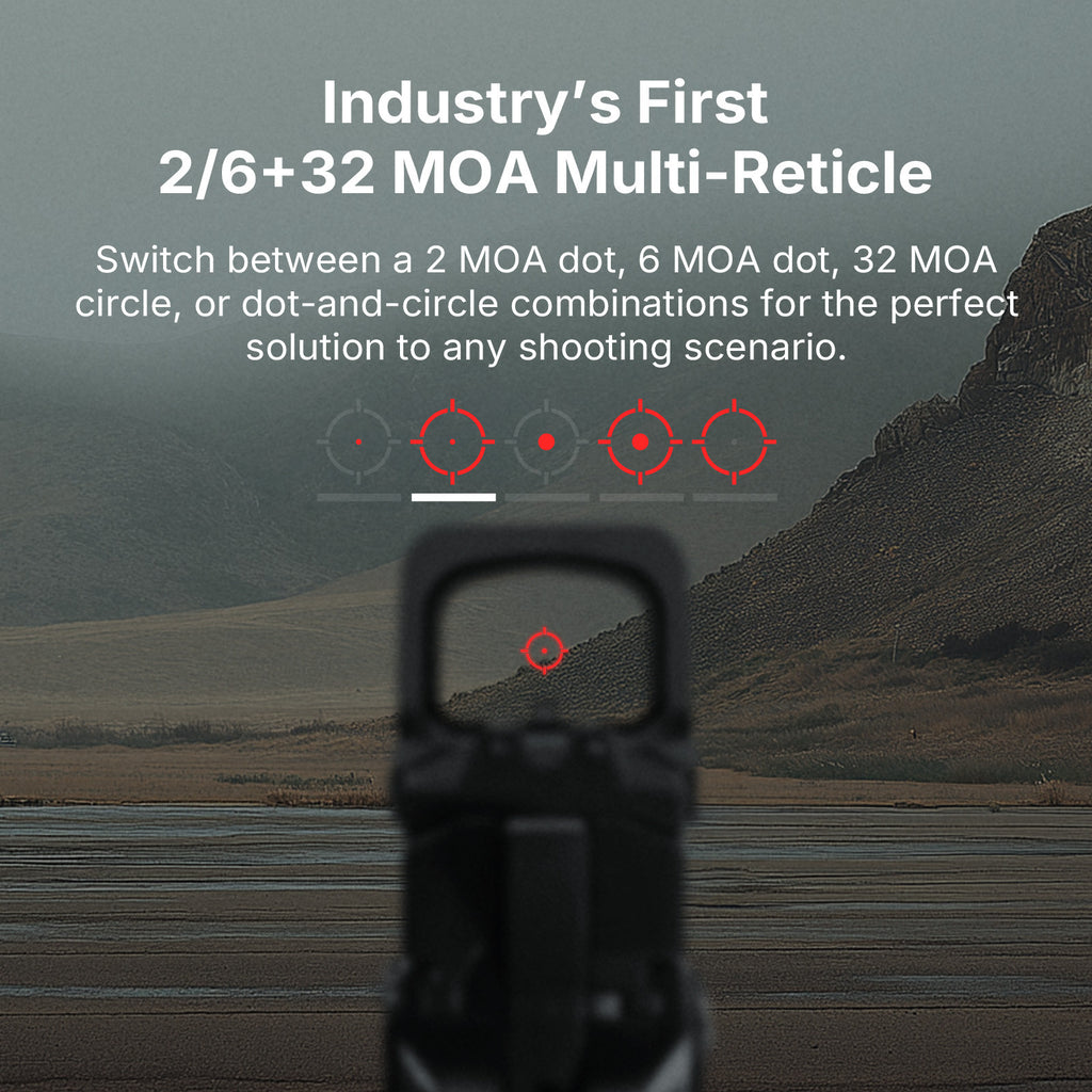 Olight Osight XR five-reticle system