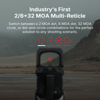 Olight Osight XR five-reticle system