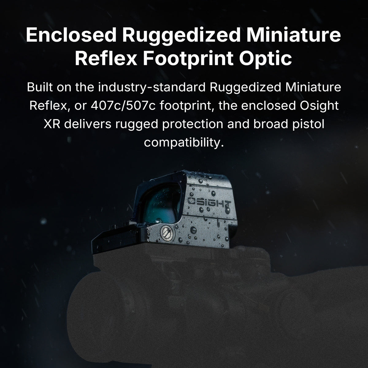 Olight Osight XR enclosed RMR-footprint optic