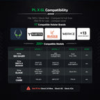 Olight PL X GL pistol and holster compatibility chart