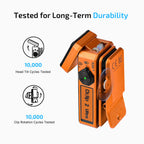 Oclip 2 Ultra durability: hinges tested to 10,000 rotation cycles