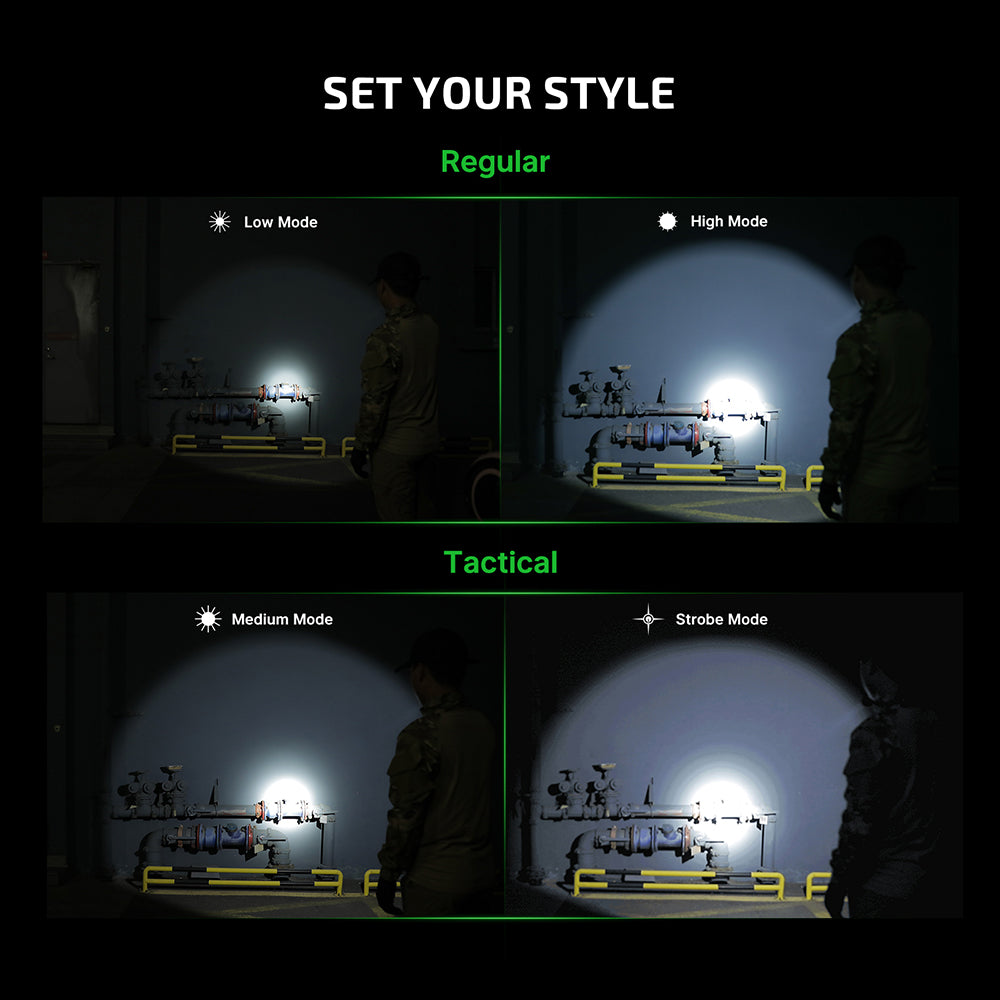 Warrior X 4 Regular and Tactical switch profiles